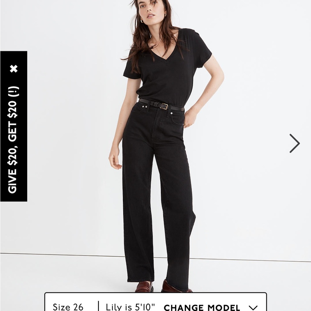 Madewell Perfect Vintage Wide Leg Jean
